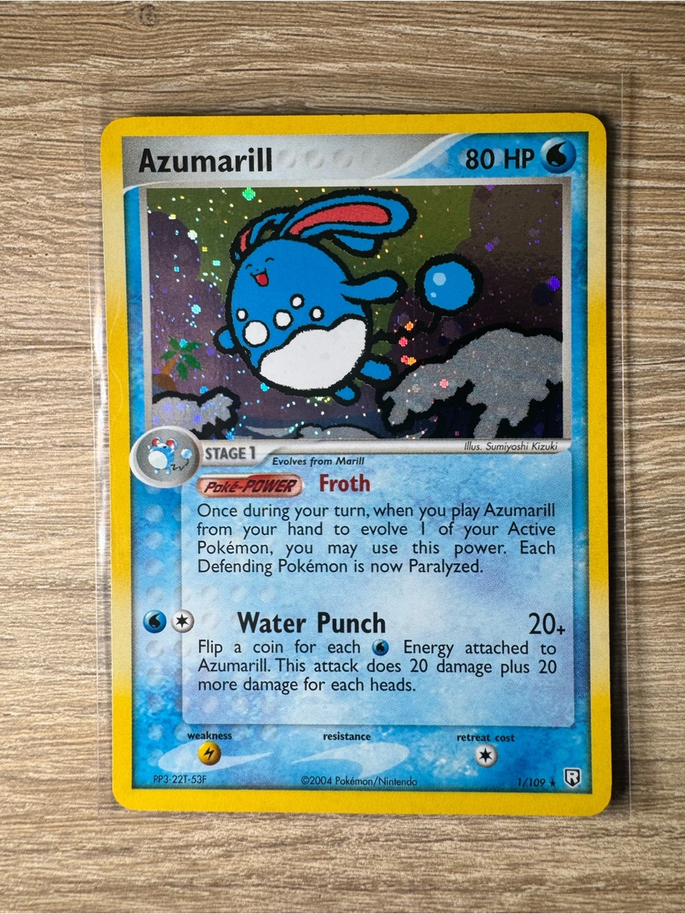 Azumarill #1/Pokemon Team Rocket Returns